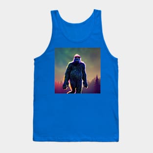 Dope Sasquatch in Nature Tank Top